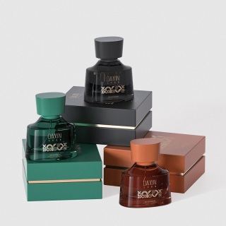 Kemasan Botol Parfum Iridescent 50ml Crimp Type 30ml Botol Parfum Mahal Bertekstur