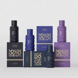 Botol Parfum Unik Baru 30ml 50ml 100ml Desain Botol Kaca dengan Kemasan Kotak