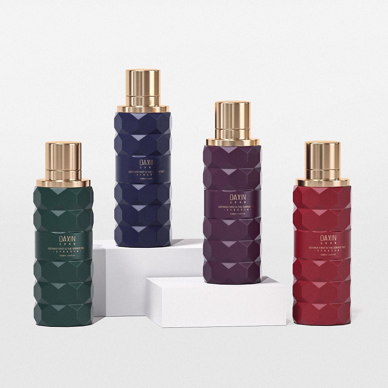 rough Cylinder Glass Perfume Bottle rough Cylinder Glass Perfume Bottle