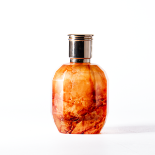 Botol Parfum Sublimasi Desain Antik 30ml dengan Tutup Bulat Kecil