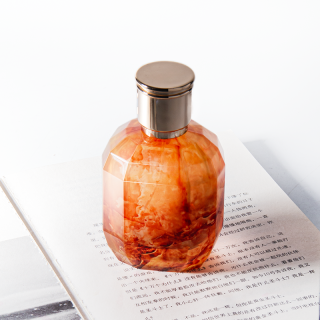 Botol Parfum Sublimasi Desain Antik 30ml dengan Tutup Bulat Kecil