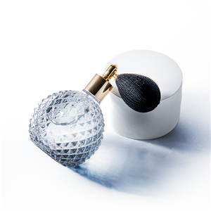 Botol Parfum Transparan Isi Ulang Vintage Premium 100ml Botol Semprot Airbag Retro