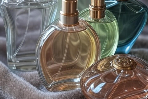 Apa yang dilambangkan oleh botol parfum?