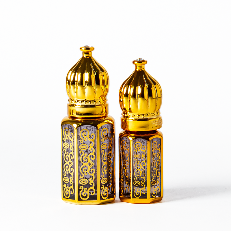 Octagon Glass Bottle Essential Oil Bottles Octagon Glass Bottle Essential Oil Bottles
