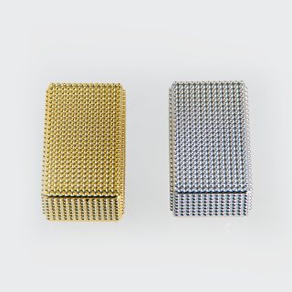 Kemasan Kustom Kosmetik Mewah Emas Parfum Tutup Botol Parfum