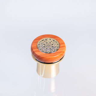 Factory Logo Printed Customization Plastic Perfume Bottle Crown Caps