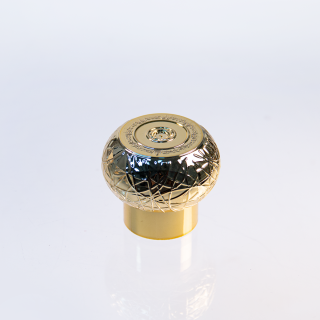 Luxury Gold Silver Crown Perfume Bottle Caps Parfum Lid FEA 15mm Perfume Lids