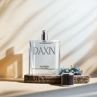 Botol Kaca Parfum Persegi Bening Mewah 100ml dengan Tutup Pompa Semprot