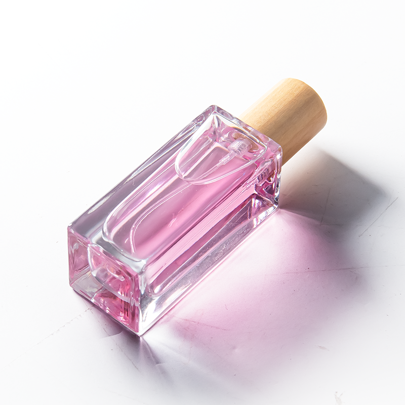 35ml 30ml 50ml 100ml Perfume Bottle Clear Square Customizable Packing Empty Glass Perfume Bottle