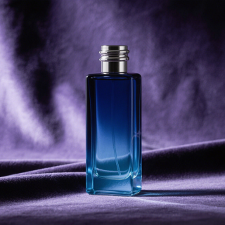 Botol Parfum Biru Asli Mewah 50ml Botol Kaca Atomizer Parfum Isi Ulang Persegi