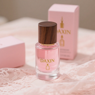 Botol Parfum Mewah Bulat 50ml Isi Ulang Botol Parfum Atomizer Perjalanan dengan Kemasan Kotak