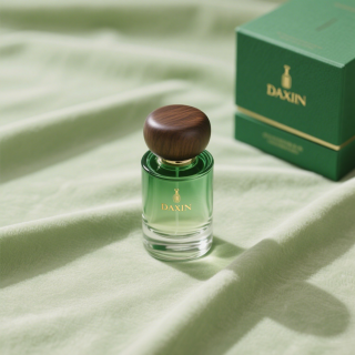 Botol Parfum Mewah Bulat 50ml Isi Ulang Botol Parfum Atomizer Perjalanan dengan Kemasan Kotak