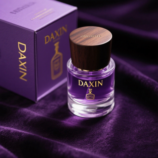 Botol Parfum Mewah Bulat 50ml Isi Ulang Botol Parfum Atomizer Perjalanan dengan Kemasan Kotak