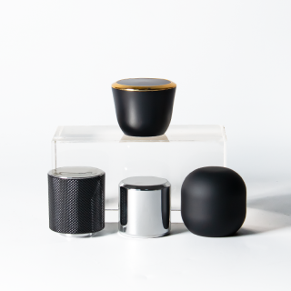 Tutup Parfum Plastik ABS Mewah Kustom, Tutup Botol Parfum