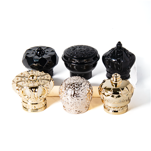 Tutup Botol Parfum Emas Tutup Botol Parfum Akrilik Tutup Segel Botol Parfum Crown