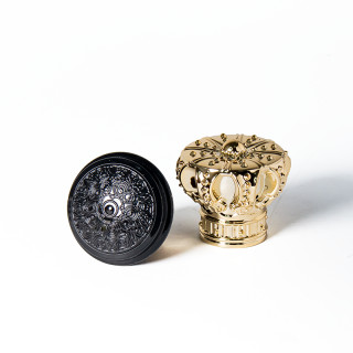 Tutup Botol Parfum Emas Tutup Botol Parfum Akrilik Tutup Segel Botol Parfum Crown