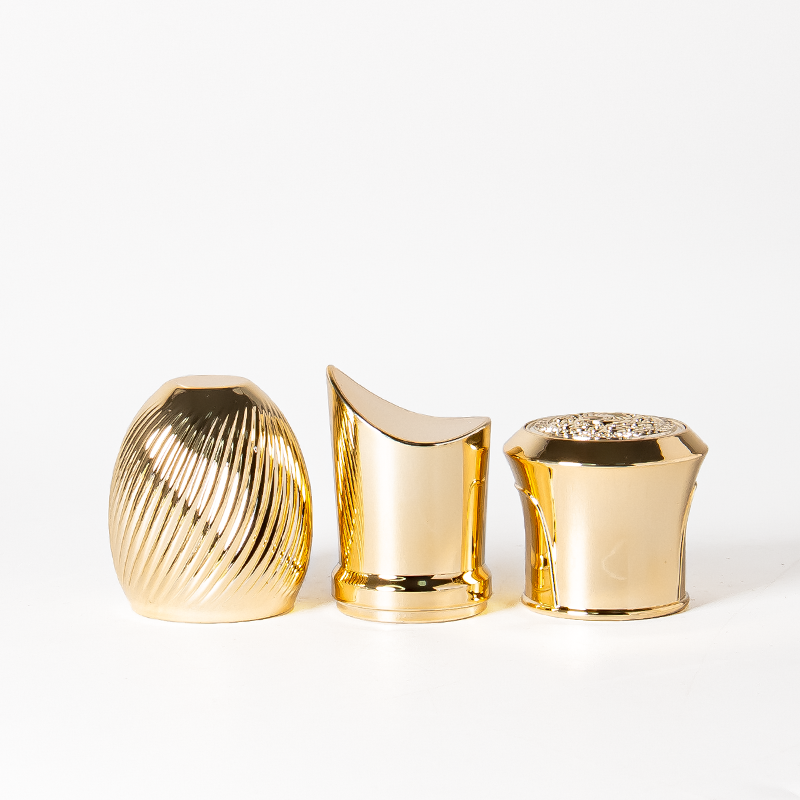 Gold Perfume Cap 15mm Glass Bottle
