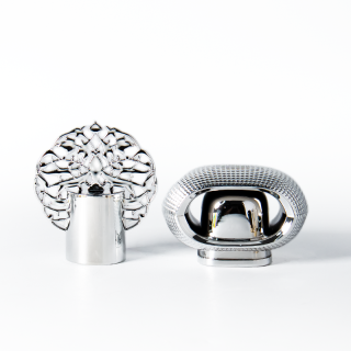 Tutup Botol Parfum Plastik Mewah Arab Oval Tutup Parfum Tutup untuk Botol Arab