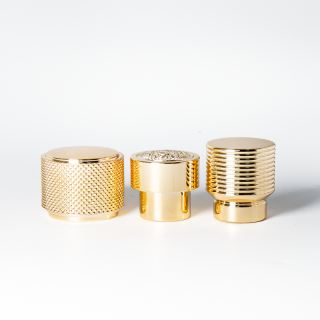 Tutup Parfum Logo Kustom Tutup Plastik Tabung Kaca Tutup Botol Parfum 15mm untuk Botol Kaca