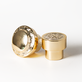 Tutup Parfum Logo Kustom Tutup Plastik Tabung Kaca Tutup Botol Parfum 15mm untuk Botol Kaca