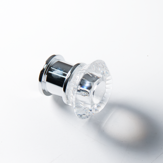 Tutup Parfum Mewah Akrilik Bening 15mm Penutup Plastik Kustom