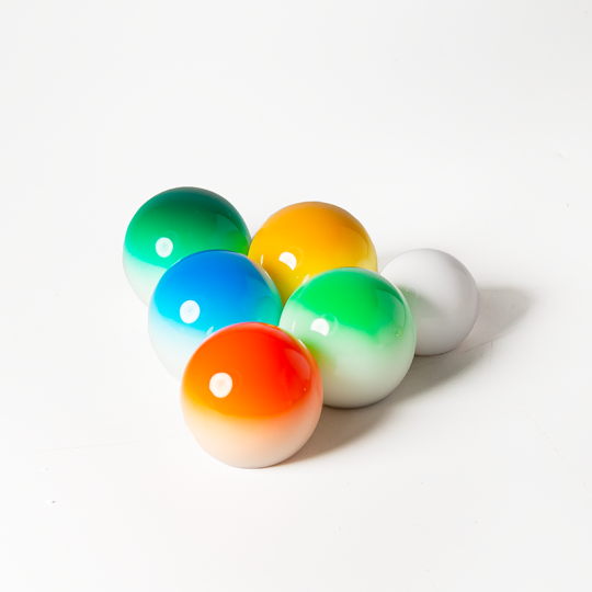 Tappo per profumo in plastica a forma di palla di profumo rotondo colorato elegante da 15 FEA in più colori