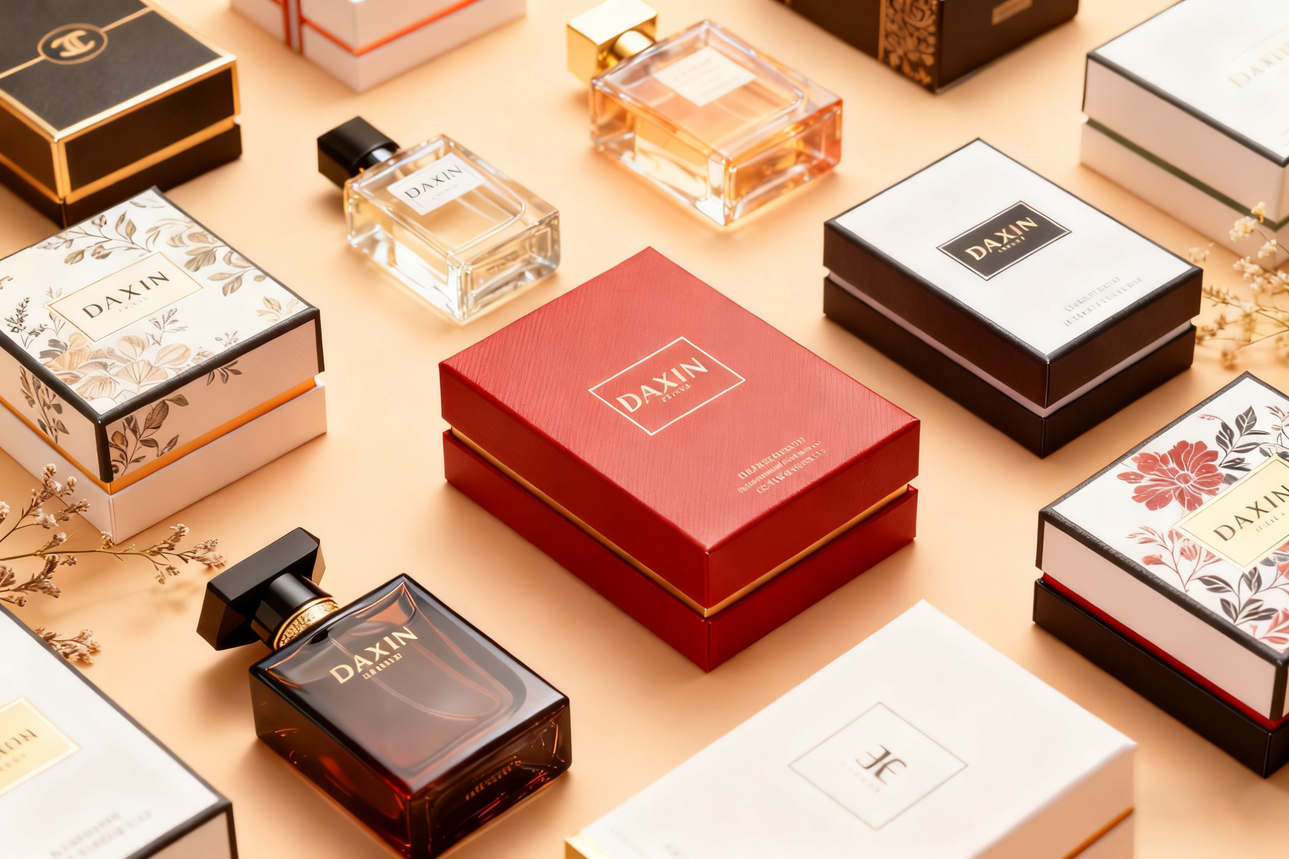 Caja de perfumes