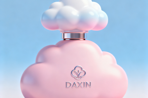 صناعة زجاجات العطور بتصميم فني ووضع العلامات عليها