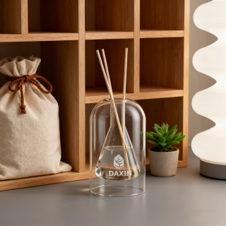 Botol Diffuser Kaca Kosong Aromaterapi Borosilikat Tinggi untuk Dekorasi Rumah Mode Klasik Modern Indah