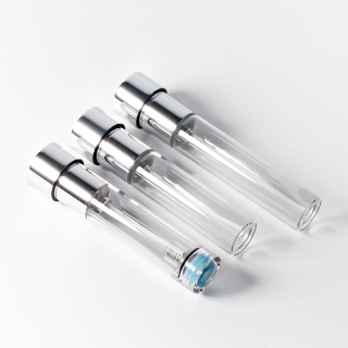 Parfum Travel Mini Pocket Isi Ulang 5ml 10ml Botol Semprot Putar Portabel Mewah dengan MOQ Rendah