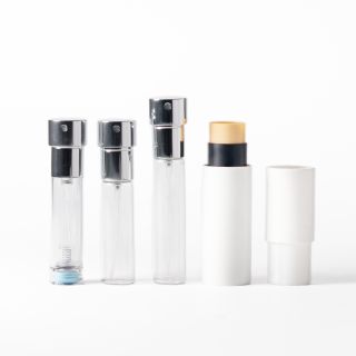 Parfum Travel Mini Pocket Isi Ulang 5ml 10ml Botol Semprot Putar Portabel Mewah dengan MOQ Rendah