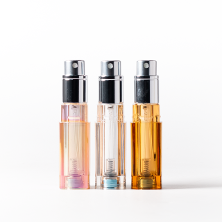 Tabung Parfum Mini Pocket Parfum Semprot 5ml Botol Atomizer Parfum Isi Bawah dengan Kabut Halus