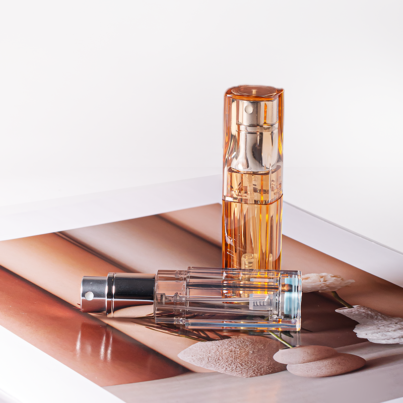 Parfum Mini Saku, Tabung Semprot 5ml, Botol Atomizer Parfum Isi Bawah dengan Kabut Halus
