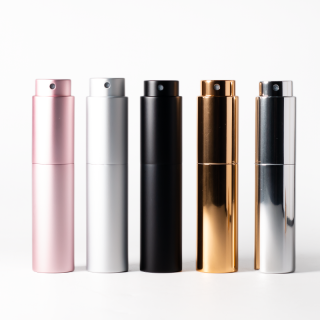 Botol Semprot Parfum Kaca Portabel 5ml Twist Fragrance Atomizer untuk Perjalanan