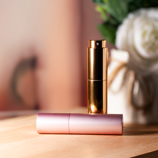 Portable 5ml Twist Fragrance Atomizer Travel Glass Perfume Spray Dispenser Bottle