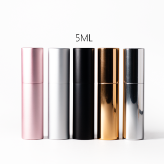 Botol Semprot Parfum Kaca Portabel 5ml Twist Fragrance Atomizer untuk Perjalanan