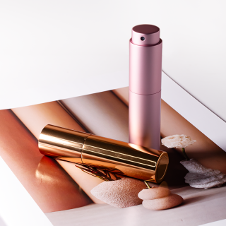 Botol Semprot Parfum Kaca Portabel 5ml Twist Fragrance Atomizer untuk Perjalanan