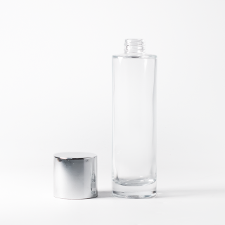 Botol Kaca Pasokan Langsung Pabrik 130ml Botol Kosmetik Kaca dengan Tutup Sekrup