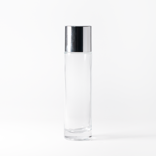 Botol Kaca Pasokan Langsung Pabrik 130ml Botol Kosmetik Kaca dengan Tutup Sekrup