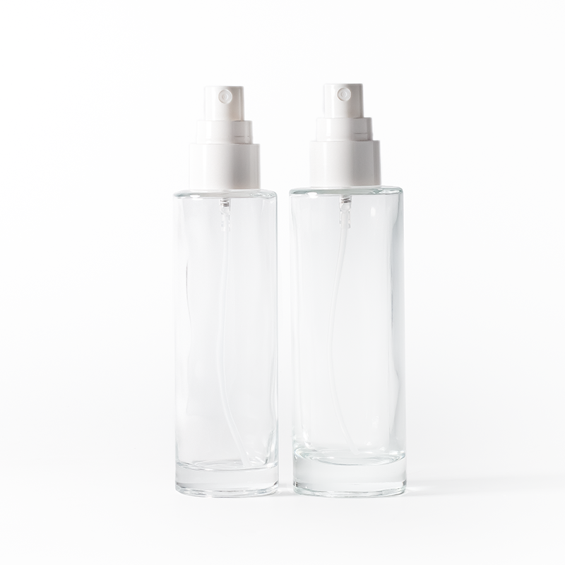 Kemasan Kosmetik 35ml 45ml 55ml 85ml 100ml 110ml Botol Semprot Losion Perawatan Kulit Minyak Esensial Kaca Bening