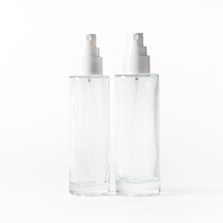 Kemasan Kosmetik 35ml 45ml 55ml 85ml 100ml 110ml Botol Semprot Lotion Perawatan Kulit Minyak Esensial Kaca Bening