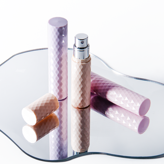 Flacone erogatore di profumo da 5 ml con riempimento inferiore, flacone spray a pressione, flacone di profumo cosmetico