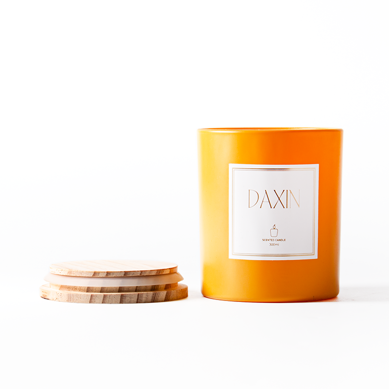 Round Glass Candle Jars