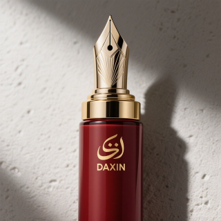 Luxuriöser, einzigartiger Stift im arabischen Stil, 50 ml/100 ml Glasparfümflasche leer für Verpackungszwecke mit Zinklegierungsverschluss