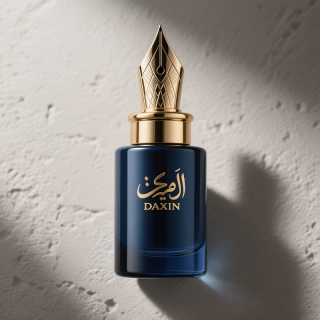 Luxuriöser, einzigartiger Stift im arabischen Stil, 50 ml/100 ml Glasparfümflasche leer für Verpackungszwecke mit Zinklegierungsverschluss