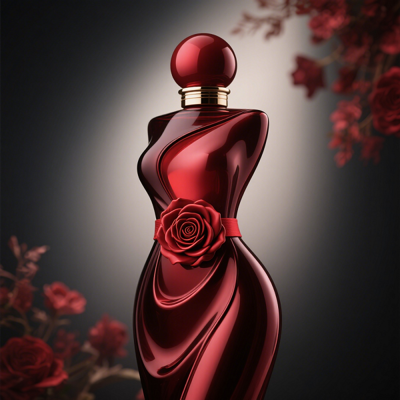 Women's Perfume Glass Bottle