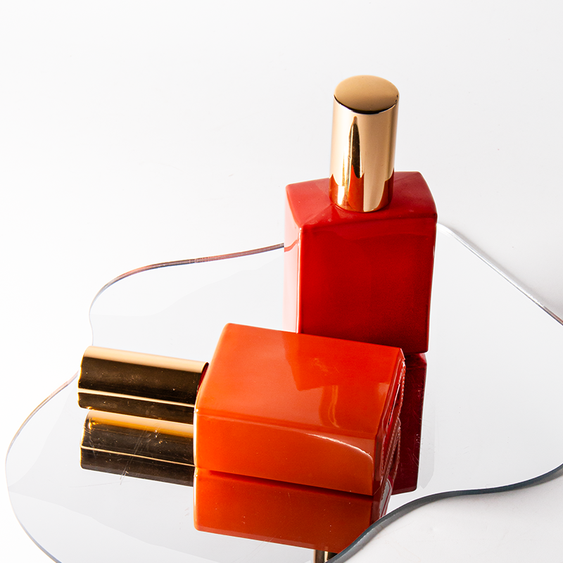 Perfume Bottle Glass And Box