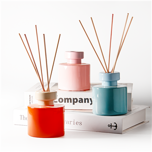 Botol Penyebar Kaca 130ml Mewah Oren Biru & Merah Jambu Botol Penyebar Reed 100ml