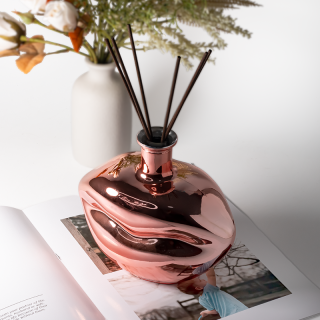 Penyebar Botol Kaca Deluxe Warna Bersalut Elektronik Penyebar Indah untuk Batang Aromaterapi/Minuman/Hadiah