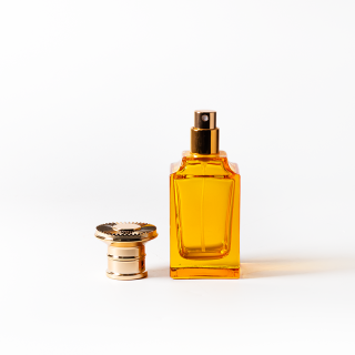 香水工厂直销 50ml 可填充彩色香水玻璃瓶，带包装盒